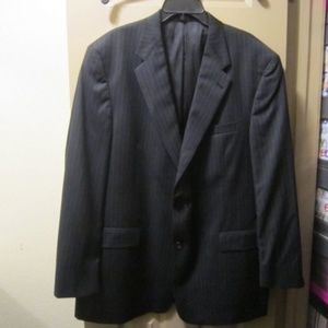 HART SCHAFFNER MARX GOLD TRUMPETER GRAY JACKET 46R